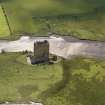 Oblique aerial view of Threave Castle.