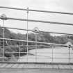 Detail of railings, Union Bridge, Hutton.