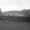 Holyrood Park, Palace and Abbey: general view from Calton burial-ground
