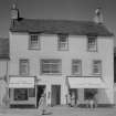 General view of 1-3 Shore Street, Anstruther Easter, showing the Wool Shop and the Fish Shop.