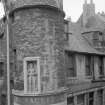 Elevated view of Wallace Tower (Benholm's Tower), Netherkirkgate, Aberdeen, from NE.