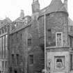 General view of Wallace Tower (Benholm's Tower), Netherkirkgate, Aberdeen, from E.