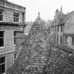 Detail of tower slating, Wallace Tower (Benholm's Tower), Netherkirkgate, Aberdeen.