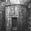 Detail of window, Wallace Tower (Benholm's Tower), Netherkirkgate, Aberdeen.
