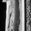 Detail of face A of the Pictish cross slab at Tower of Lethendy.
 
