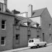 View of 1 and 3 Upper Dunbar Street, and gable end of 20 Argyle Square