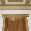 Dundee, Camperdown House, interior.
Detail of Cornice and Carved Door Lintel, Dining Room, Ground Floor.