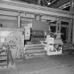 Glasgow, Springburn, St Rollox Locomotive Works, interior.
View of electrical equipment repair machine (rotor repairs).