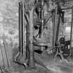Cousland Blacksmiths. Interior.
Detail of pillar drill.