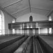 Bute, St Colmac's Church.
View of interior from West.