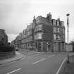 Bute, Rothesay, 31-35 Columshill Street and 50 Mill Street.
General view from South-West.