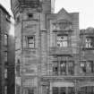 View of facade of Glasgow Herald Building, Mitchell Street, Glasgow, from W.