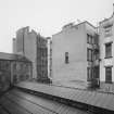 View of rear of Glasgow Herald Building, Mitchell Street, Glasgow, from SE.