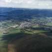 General oblique aerial view of Peebles, taken from the NW.