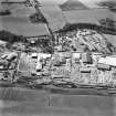 Aerial view showing Victoria Saw Mills.