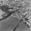 General aerial view of town and Milton Green