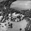 Fyvie Castle.
Oblique aerial view from South East.