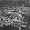 Aberdeen, Harbour and Balnagask.
General oblique aerial view.