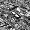 Aberdeen, City Centre and Maberly Street, Broadford Linen Mills.
Aerial view of City Centre.