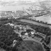 Oblique aerial view centred on Craiglockhart area, also showing Craig House, Old Craig House, South Craig Villa, Bevan House, East Craig and Queen's Craig