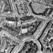 Edinburgh, New Town, Northern New Town.
Aerial view Drummond Place and area around Church of St. Mary.