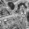 Edinburgh, New Town.
Aerial view of Randolph Crescent.