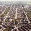 Edinburgh, New Town.
Aerial view of George Street and Calton Hill beyond.