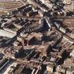 Edinburgh, Morrison Street, St Cuthbert's Dairy and Bakery (SCWS).
Oblique aerial view of dairy and bakery from South-East during demolition.