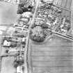 East Saltoun, oblique aerial view taken from the NW, centred on the village of Saltoun.