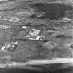 Ardeer, Nobel's Explosives Factory, oblique aerial view, centred on the Factory. The Nylon Works is visible in the top left-hand corner of the photograph.