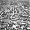 Glasgow,Hutchesontown.
Oblique aerial view.