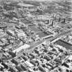 Glasgow, Hutchesontown.
Oblique aerial view.