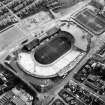 Glasgow, Mount Florida, Hampden Park Stadium.
General aerial view.