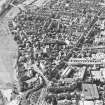 General oblique aerial view of Perth Road and Roseangle, taken from the NE.