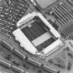 Dundee, Tannadice Street, Tannadice, oblique aerial view, taken from the NNW, centred on Tannadice football ground.  Angus Jute Works visible in the top right-hand corner of the photograph.