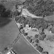 Kinnaird Castle.
General oblique aerial view.

