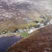 Oblique aerial view centred on the village, taken from the WSW.