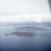 General oblique aerial view centred on the island of Taransay, taken from the SW.