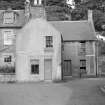 View of houses on Kirk Street, Dunblane, from west.