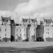 General view of Fyvie Castle from south.
