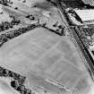 Camelon Roman Fort, oblique aerial view, taken from the NW.