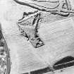 Newton, oblique aerial view of the the long-cist cemetery during excavations.