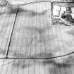 Spott Farm, enclosure: oblique air photograph of cropmark
