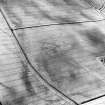 Spott Farm, enclosure: oblique air photograph of cropmark
