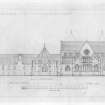 Photographic copy of proposed Restoration of East Elevation of Holyrood Abbey and Conventual Buildings.
u.s.   u.d.