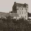Historic photographic view of Kellie Castle from SW.