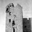 Ballone Castle, view of tower.
