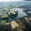 Oblique aerial view of Mugdock (NS57NE.63) and Craigmaddie (NS57NE.61) Reservoirs