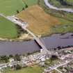 Aerial view of Bonar Bridge, E Sutherland, looking W.