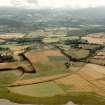 Oblique aerial view of farmland at the head of the Beauly Firth near Kirkhill, Inverness-shire, looking SW.